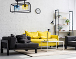 Lampa sufitowa do nowoczesnego pokoju dziecięcego Edison Koszyk 2 Loft 