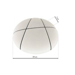 Plafon BOB 24W LED Ø390 mm ML6391