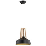 Lampa wisząca DROP czarny  33cm