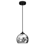 Lampa wisząca TORO BLACK / GOLD 1xE27