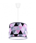 Lampa do pokoju dziecka z kolorowym z abażurem 