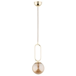 Lampa wisząca ALFA VAVIL ZŁOTA 1xE14 15cm | 61126