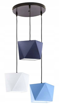 Żyrandol do pokoju chłopca i dziewczynki kolorowy Bajkowy Diamencik