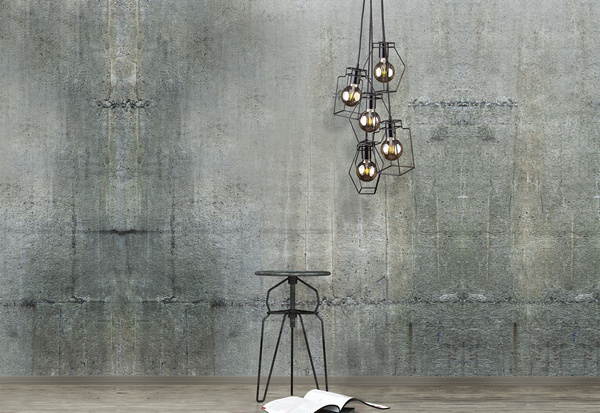 Lampa vintage FIORD V zwis retro 9665