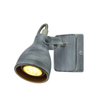 Lampa ścienna kinkiet 1x40W GU10 szary mat ASH 91-64394