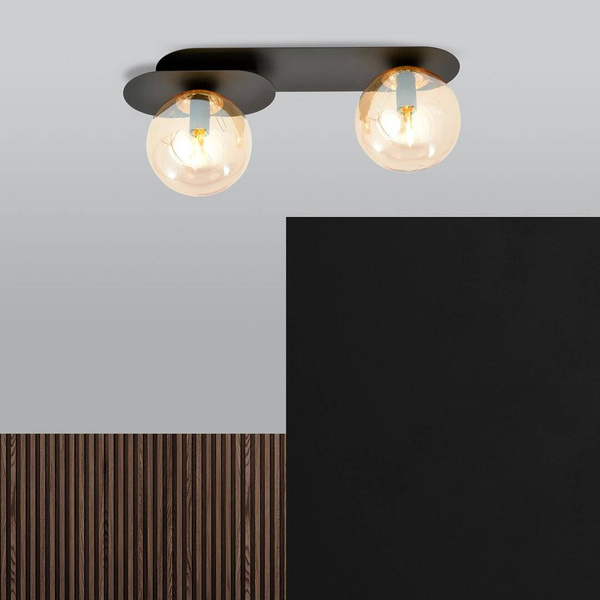 PLAZA 2 BLACK/MIODOWY
