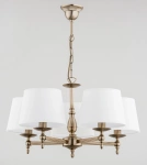 Żyrandol ALFA ROKSANA ZŁOTA 5xE14 64cm | 16076