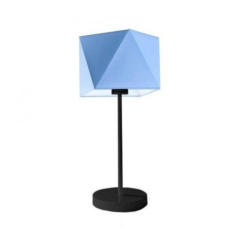 Lampka stołowa do pokoju dziecka miętowa Bajkowy Diamencik 
