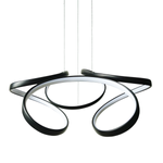 Lampa wisząca CRAFT, ML8835, czarna, 46W LED, barwa neutralna 4000K