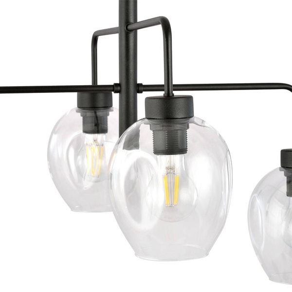 LUKKA 4 BLACK/TRANSPARENT