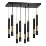 Lampa wisząca DALLAS GOLD 8xGU10 MLP6551