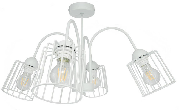 SUFITOWA LAMPA ARCANA 4 SZARA TUBA