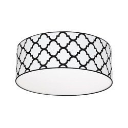 LAMPA SUFITOWA PIERRE WHITE 3xE27