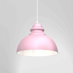Lampa wisząca CORIN PINK 1xE27