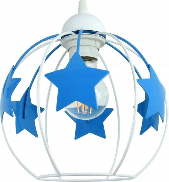 Lampa wisząca  do pokoju dziecięcego kolorowe Gwiazdki 