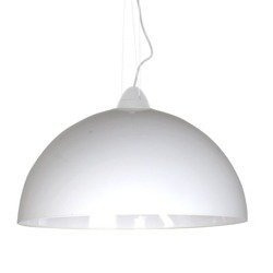 Wisząca HEMISPHERE white L 50cm biała