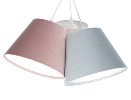 Lampa sufitowa do pokoju dziewczynki i chłopca kolorowe stożki Jasmine