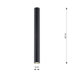TECNO 1XL BLACK oprawa oświetleniowa
