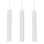 Lampa wisząca HUDSON, MLP8799, biała, 3x8W GU10