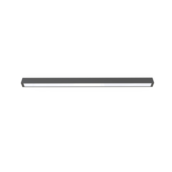 Lampa sufitowa STRAIGHT LED graphite ceiling dł. 120cm | grafit