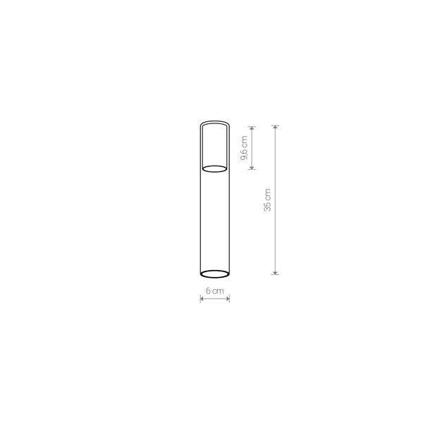 8538   Klosz "CAMELEON CYLINDER L WHITE"