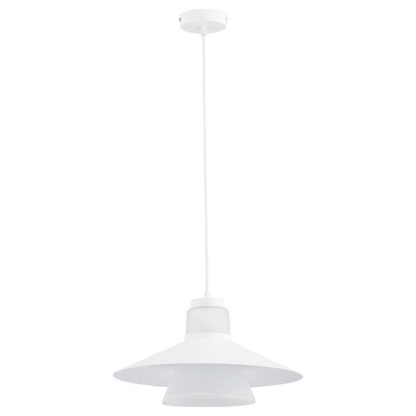 Nowoczesny lampa sufitowa MARVEL I biały śr. 40cm