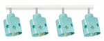 Lampa sufitowa do pokoju dziecka kolorowa Star Loft 4xE27 Led 