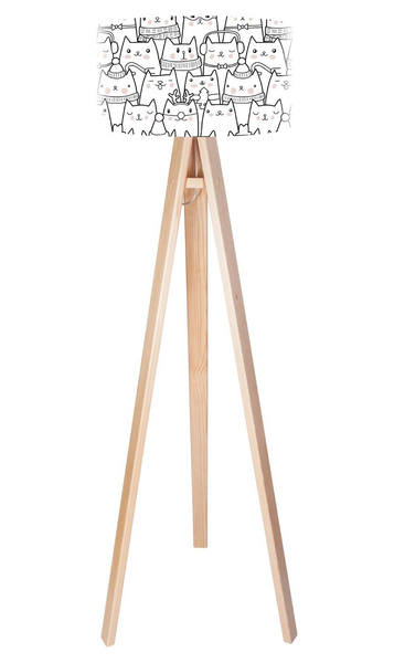 Lampa dziecięca podłogowa Wesołe Kotki 