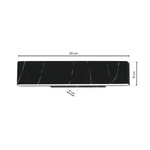 kinkiet PIERCE BLACK 12W LED ML6471