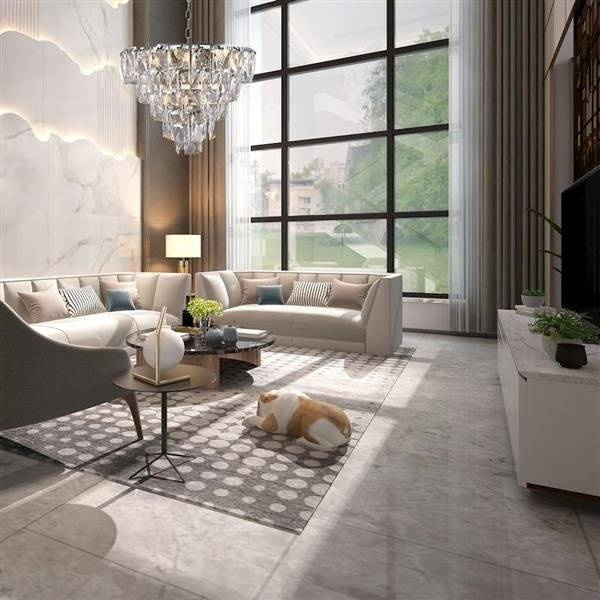 Lampa wisząca żyrandol glamour CHELSEA CHROME ML6001