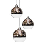 Lampa wisząca GLOBE III miedź