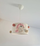 Lampa do pokoju dziewczynki w stylu Boho Koniki