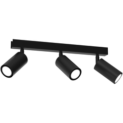 Lampa sufitowa HUDSON, MLP8796, czarna, 3x8W GU10