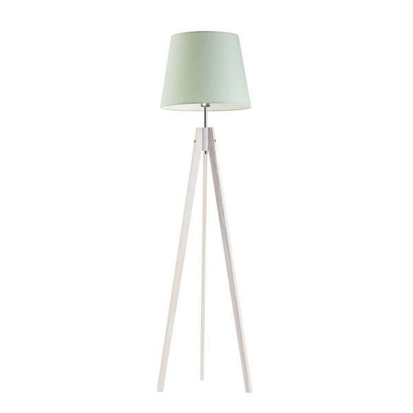 Lampa podłogowa do pokoju dziewczynki Aruba różowy klosz