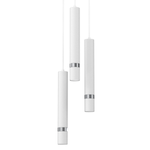 Lampa wisząca JOKER, MLP8915, biały/chrom, 3x8W GU10