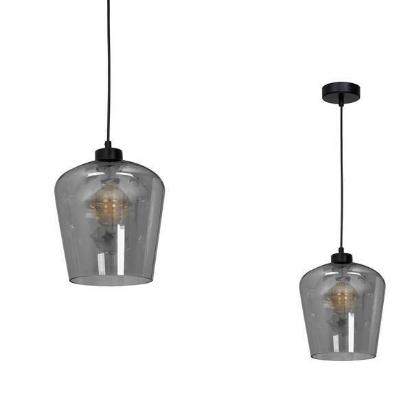 Nowoczesna lampa wisząca SANTIAGO SMOKED MLP6606
