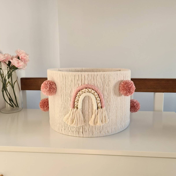 Lampa dla dziewczynki w stylu Boho Różowa Kraina 