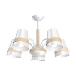Żyrandol VENEZIA WHITE 5xE27 MLP5446