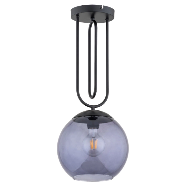 Lampa sufitowa ALFA RITA GRAFITOWA 1xE27 25cm | 61195