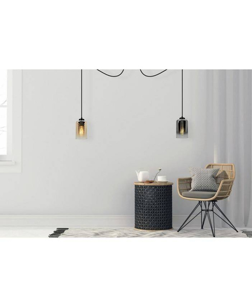 Nowoczesna Regulowana Lampa ze Szklanym Kloszem Loftowa
