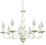 Lampa wisząca kremowa 8xE14 Bellagio 38-96510