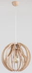 Lampa wisząca ALFA BLADE DREWNIANA 1xE27 39cm | 60510