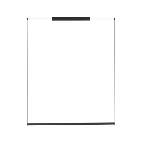 Lampa wisząca CL H LED PRO dł. 119cm 29W LED ciepła biel 3000K | czarny