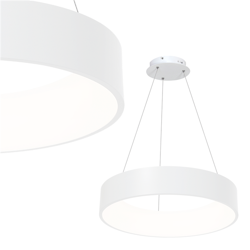 Lampa wisząca OHIO WHITE 24W LED ML6357