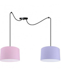Lampa do pokoju dziecka typu Pająk z kolorowymi abażurami