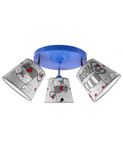Lampa Sufitowa Dziecięcy Żyrandol z Abażurami Regulowany