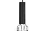 Lampa Wisząca DANTE, MLP7359, czarny/chrom, 1x8W LED GU10