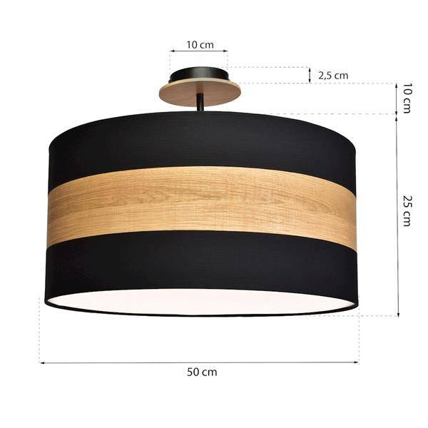 Nowoczesna lampa sufitowa TERRA 3xE27 MLP6291