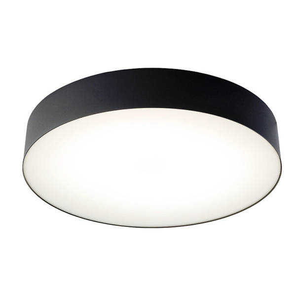 Plafon do kuchni ARENA BLACK LED 18W IP44 śr. 40cm | czarny