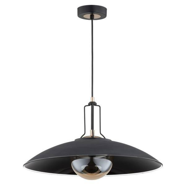 Lampa wisząca LOFT AURUS 1 E14 40W | Czarna